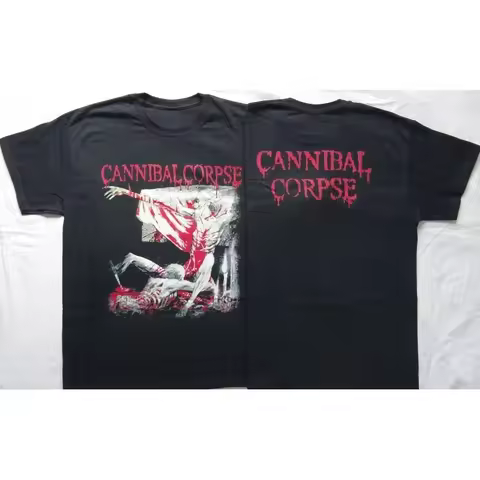 Cannibal Corpse Tomb of The Mutilated T-Shirt Men's and Women's Short Sleeve Retro Metal Band Tops B