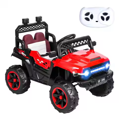 12V Kids Ride On Car 4WD 2-Seats Side by Side Ride On Toys Car ATV Play Car Off-Road Battery Powered