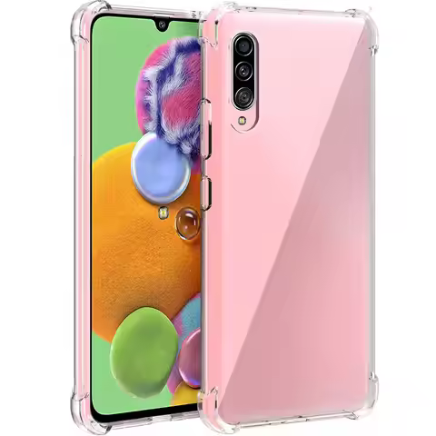 Transparent TPU Cases For Samsung Galaxy A90 5G Soft Ultra Thin Shock Crystal Cover For Galaxy A90 5