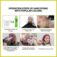 ✔ ↙ ◬ BREMOD Light Copper Blonde/Dark Copper Blonde/Light Copper / Dark Copper Permanent Hair Color