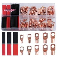 1 Set Battery Cable Ends AWG 2 4 6 8 10 12 Gauge Wire Connectors Battery Terminal Connectors