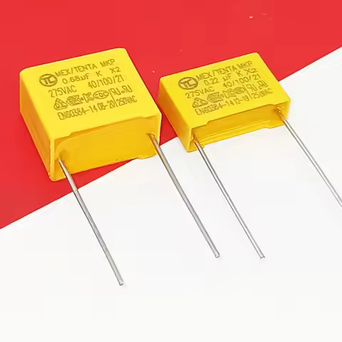 Thin Film Capacitor 275V 250VAC 0.1UF 0.22/0.33/0.47/0.68UF 100NF 104/223/684 10/15/20/22MM Safety C