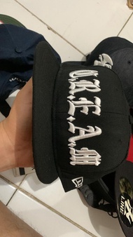 Topi wutang x new era size 7 1/2 59cm