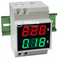 D52-2042 Din rail VOLT meter Ampere meter AC 100A D52 2042