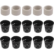 POPETPOP 15pcs/ Set Fish Tank Water Plants Fix Ring Aquarium Plant Pot Aquatic Plant Fixed Holder fo