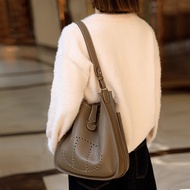 Chen Geng Modified Evelyn Shoulder Strap Mini Evelyn Underarm Bag Strap TC Imported Cowhide Hand-Sew