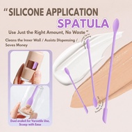 ✨Non Waste✨ Double Ended Silicone Spatula/Cosmetic Spoon/Face Mask Scoop/Skincare Tool/Beauty Spoon 