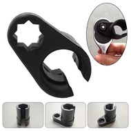 Universal 7/8'' Offset Oxygen Sensor Socket Wrench Fit for 3/8'' Drive Ratchet and Breaking Wrench O