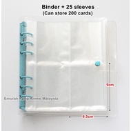A5 200 POCKETS COLOR RING 2R 3R GLITTER SLEEVE Photocard binder Card Holder KPOP Card Photo Album BT