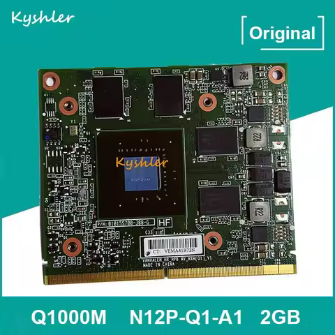Original Quadro 1000M Q1000M N12P-Q1-A1 2GB Graphic Card Video Card for Laptop Dell M4600 HP 8540W 8