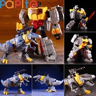 PAPITE [In Stock] Transformer Toy Cool Deformation Dinosaur Grimlock Robot Model Toy Anime Action Figure for Kids Birthday Christmas New Year Gift★109