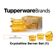 Tupperware Crystalline Server Set