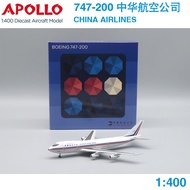 Ready Stock APOLLO Boeing 1: 400 B747-200 Taiwan China Airlines B-1866 A244057