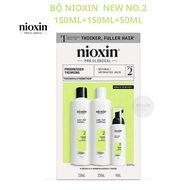Dầu Gội Xả Tinh Chất Nioxin Pro Clinical System No.2 Giúp Giảm Rụng Dành Cho Tóc Tự Nhiên Rụng Nhiều