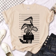 European Summer T-Shirt - Harajuku Style Wile E. Coyote Design | 2026 Edition
