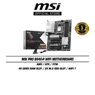 MSI PRO B840-P WIFI Motherboard (AM5 | ATX | 3Y)