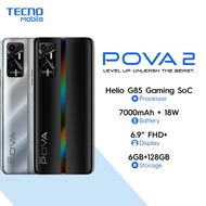 CODtecno phone Tecno Pova 2 5G Cellphone 6GB+128GB 5G  6.1 inchs Mobile phone 5000mAh Smartphone