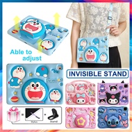 Kids Cute 3D Cartoon Cat pattern Shockproof Tablet Cover Protective Shell Case with invisible stand 