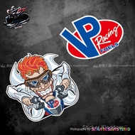 Ready Stock vp racing American racing Car Fuel Engine Oil Lubricating Oil Antifreeze Sticker Body De