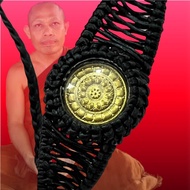 Wealth Fetching Lotus Flower Rian Thai Amulet Adjustable Bracelet/招财莲花佛牌, Ajahn Klang Seng, Wat Khao Kut, BE2561