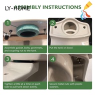 LY Toilet Coupling Kit, Universal AS738756-0070A Toilet Tank Flush Valve, Spare Parts Repairing Durable Toilet Seal Gasket for AS738756-0070A