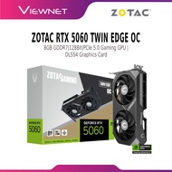 ZOTAC RTX 5060 Twin Edge OC 8GB GDDR7 128-bit PCIe 5.0 Gaming GPU DLSS4 Graphics Card