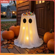 {bolilishp}  Adjustable Height Halloween Ghost Candy Bowl Stand with Led Light – Large Trick or Trea