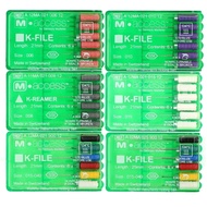 6 dental supplies per box, root canal K files