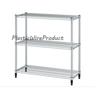 001.672.07 Omar galvanized shelving unit 92x36x94cm, iron shelf, multi-purpose iron shelf, multi-pur