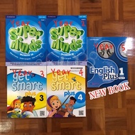 ‼️READY STOCK‼️ WORKBOOK KSSR SUPER MINDS 1A,1B /GET SMARTPLUS 3,PLUS 4 /ENGLISH PLUS  YEAR 1- 5