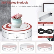 Photography Rotating Display Stand Turntable 6 in 1 14.5cm - QM1047
