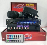 Parametrik preamp Hollywood HW-988S bisa USB SD CARD karaoke