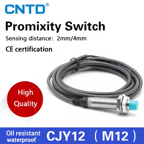 CNTD M12 CJY12E CJY12-04NA NB KA PA PB Induction Metal Sensor Inductive sensor Proximity Switch NO N