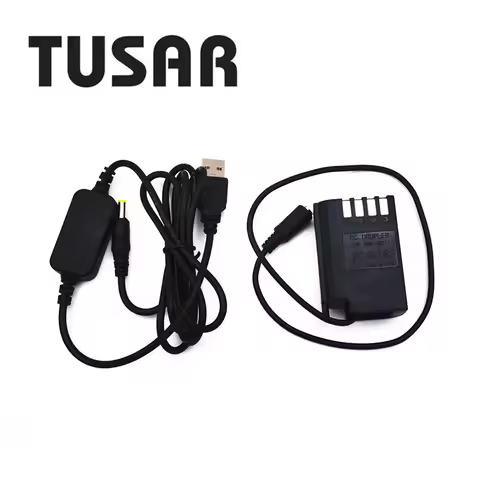 5V USB Converter+DMW-DCC17 Camera Dc Coupler DMW-BLK22 BLK22 Dummy Battery For Panasonic Lumix S5 GH