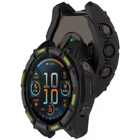 New TPU Protective Case Frame Smart Watch Edge Shell Bumper Accessories Screen Protector for Garmin 