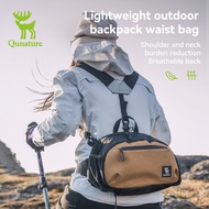 Qunature Outdoor Backpack Hiking Mountaineering Large Capacity Bag Lightweight Portable Sports Bag U