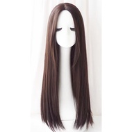 Hair Wig 70cm Long Straight Women Hair Wig Synthetic Hair Wig