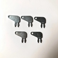 5PCS 8398 Ignition Keys 8H5306 for Caterpillar Excavator