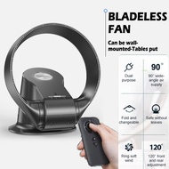 Bladeless Fan Household Low Noise Wall-Mounted desk Fan Air Circulation Bladeless Remote Control Wal