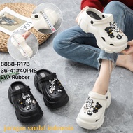 Latest Baim Sandals For Women JIBITZ FASHION EVA RUBBER JSI-8888-R17B