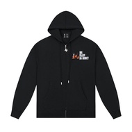 Hooded Zipper Sweatshirt Jacket
