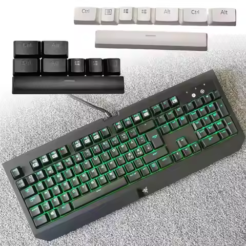 8Key ABS Backlit 6.0U Spacebar Keycap Mechanical Keyboard Keycap For Keyboard H8WD