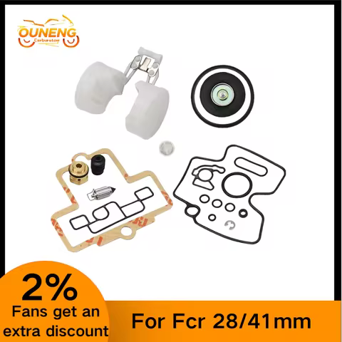 FCR Motorcycle carburetor Repair Kit For Keihin FCR Slant Body 28 33 35 37 39 41 SX EXC FCR39 2001 K