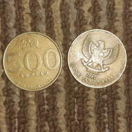 Uang koin Lama 500 Rupiah Bunga Melati 2002 Harga Per Keping Murah