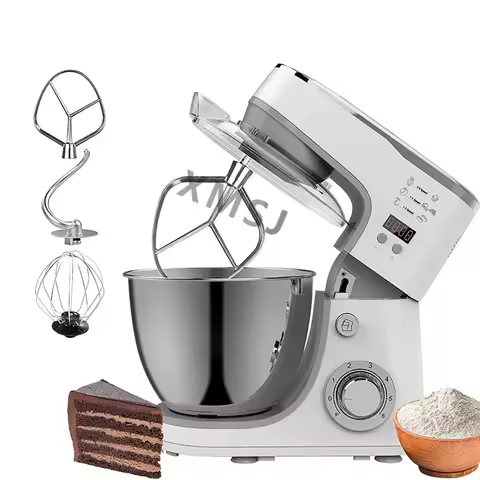 1000W Electric cake Food Stand Mixer heated dough/egg whisk mixer/small home dough mixer