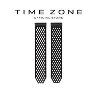 Time Zone | Greyhours - LABB-FKM Rubber - Black | Strap