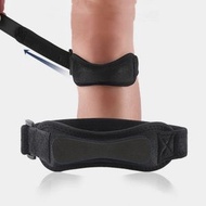 Others - 【兩個】運動加壓髕骨帶 可調節髕骨帶 運動護膝帶 髕骨支撐帶 戶外跑步跳繩膝蓋保護帶 減震透氣-超輕便標準款-黑色 *2
