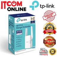 TP-LINK WIFI 6 DUALBAND AX1500 GIGABIT RANGE EXTENDER (RE505X) ONE MESH