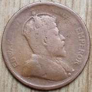 1 cent 1908 straits settlements Edward vii