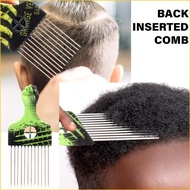 SPT Metal Hair Comb Picks Hairdressing Tool Afro Pick Combs Hairstyling Afro Pick Hair Styling Comb